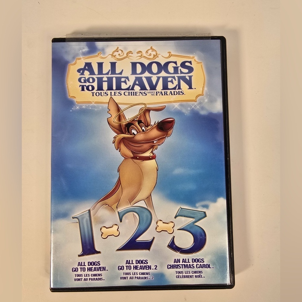 All Dogs go to Heaven - Triple Feature - 1+2 + All Dogs Christmas   - DVD